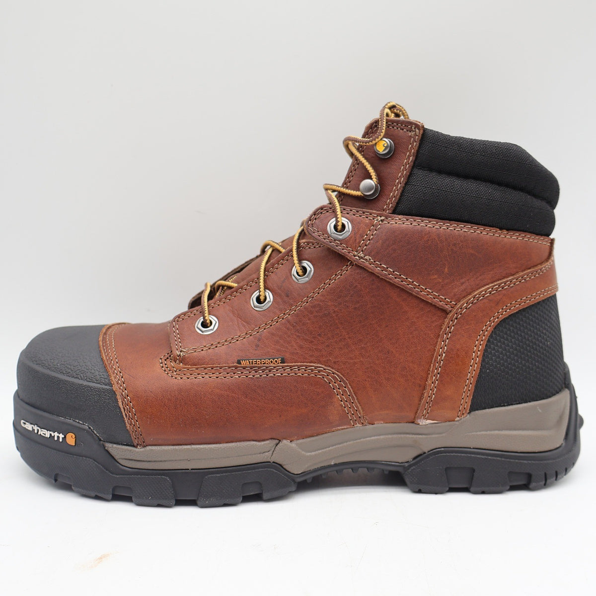 Carhartt Ground Force Work Boots Mens 9M Brown Leather Composite Toe CME6355 NIB - take2supply