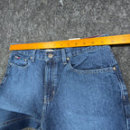 Tommy Hilfiger Y2K Classic Tapered Jeans Womens 8R Blue Cotton NWT Deadstock - take2supply