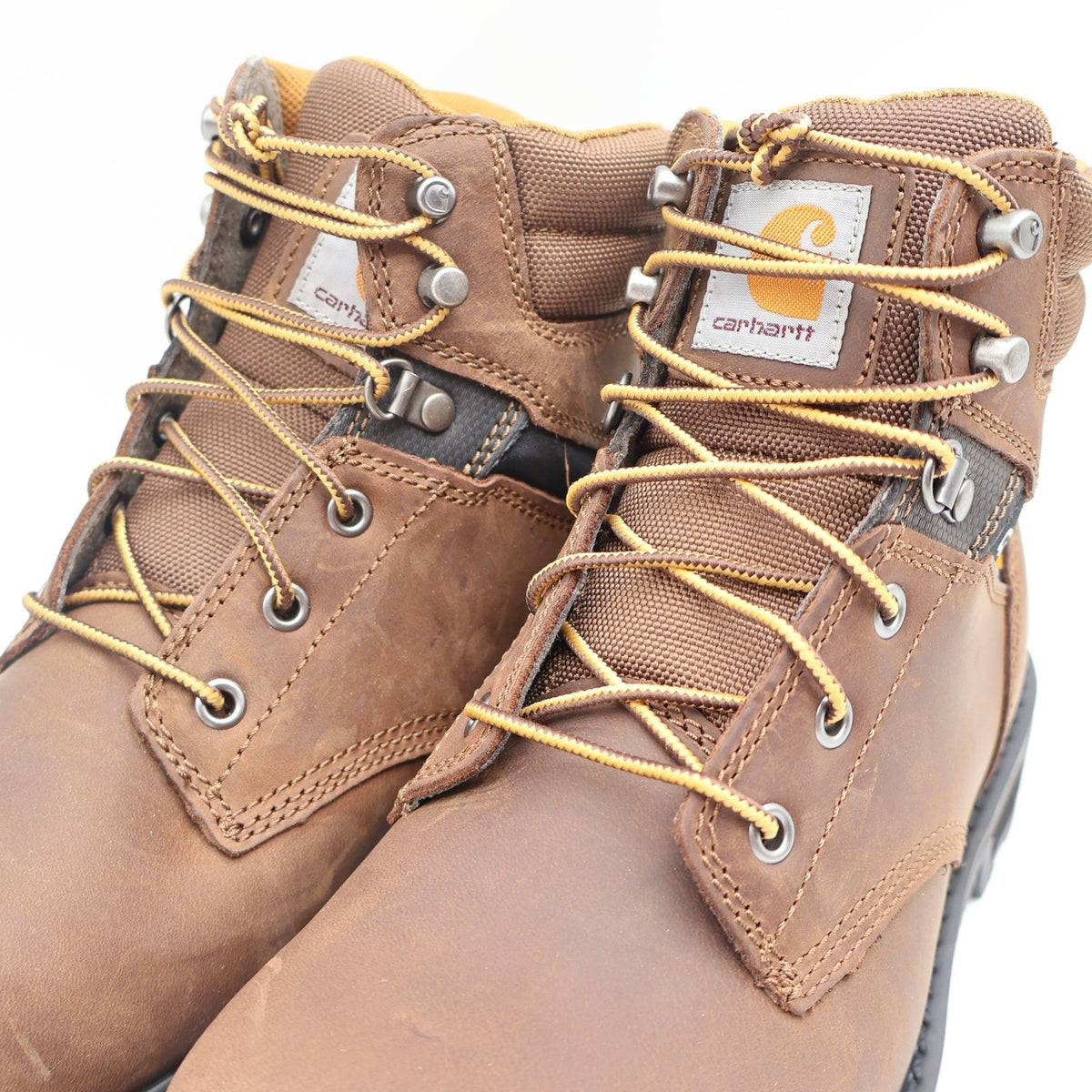 Carhartt 6-Inch Work Boot Mens 8.5 Brown Leather Soft Toe EH CMW6174 NEW - take2supply
