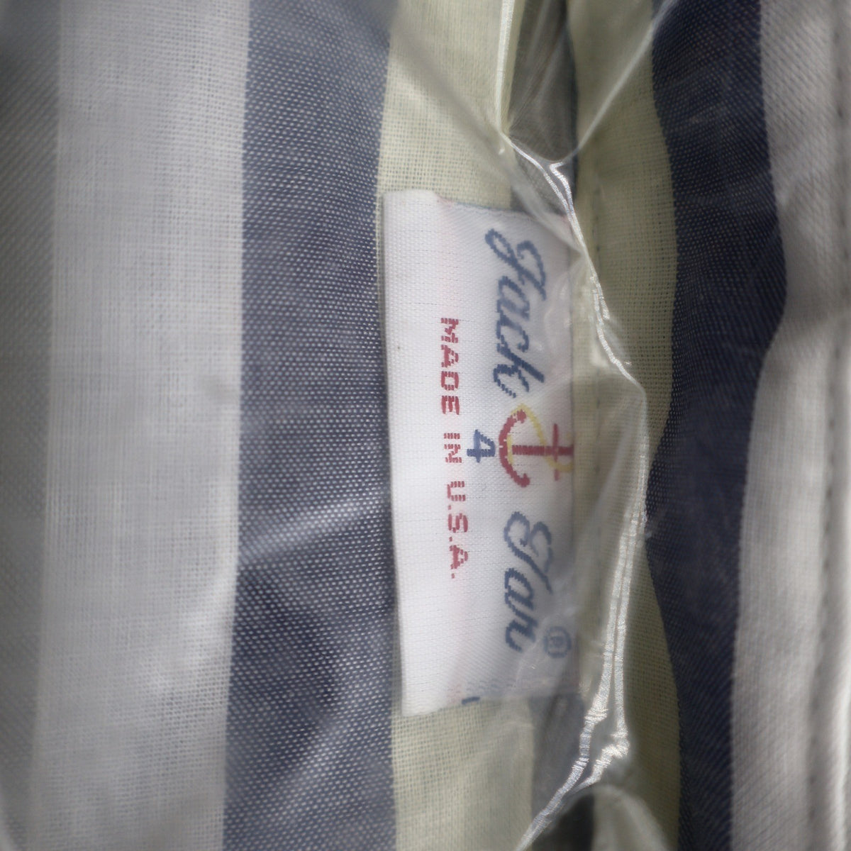 Jack Tar Shirt Boys 4 Striped Short Sleeve Button Down Collar USA NWT - take2supply