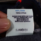 Vintage Young Maverick Jeans Girls 12 Blue Red Piping Elastic Waist USA NWT NOS - take2supply