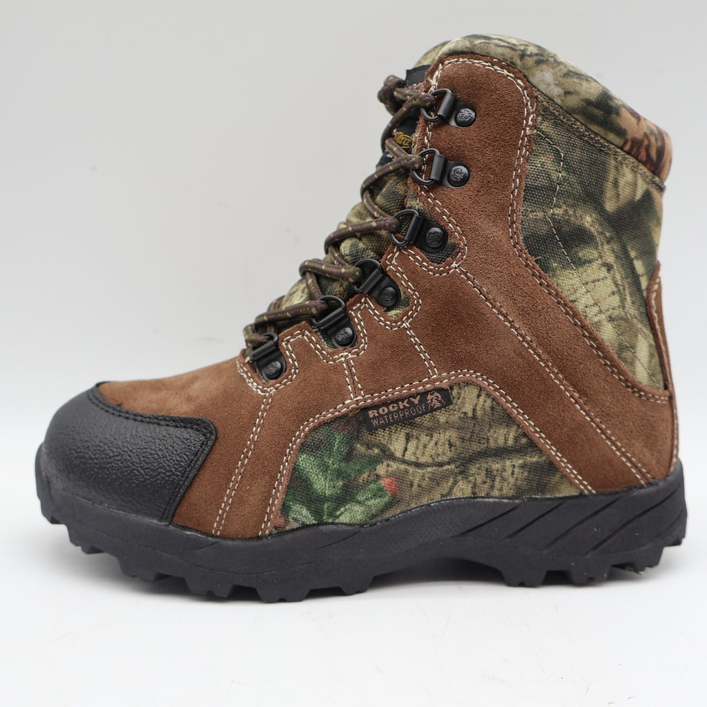 Rocky Outdoor Boots Kids 3M Brown Camo 800g Thinsulate Waterproof FQ0003710 - take2supply
