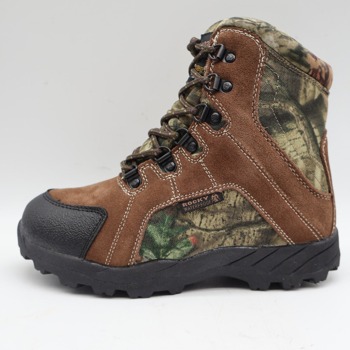 Rocky Outdoor Boots Kids 3M Brown Camo 800g Thinsulate Waterproof FQ0003710 - take2supply