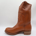 Walker Vintage Western Boots Mens 11 Brown Leather Deadstock NIB USA Made - take2supply
