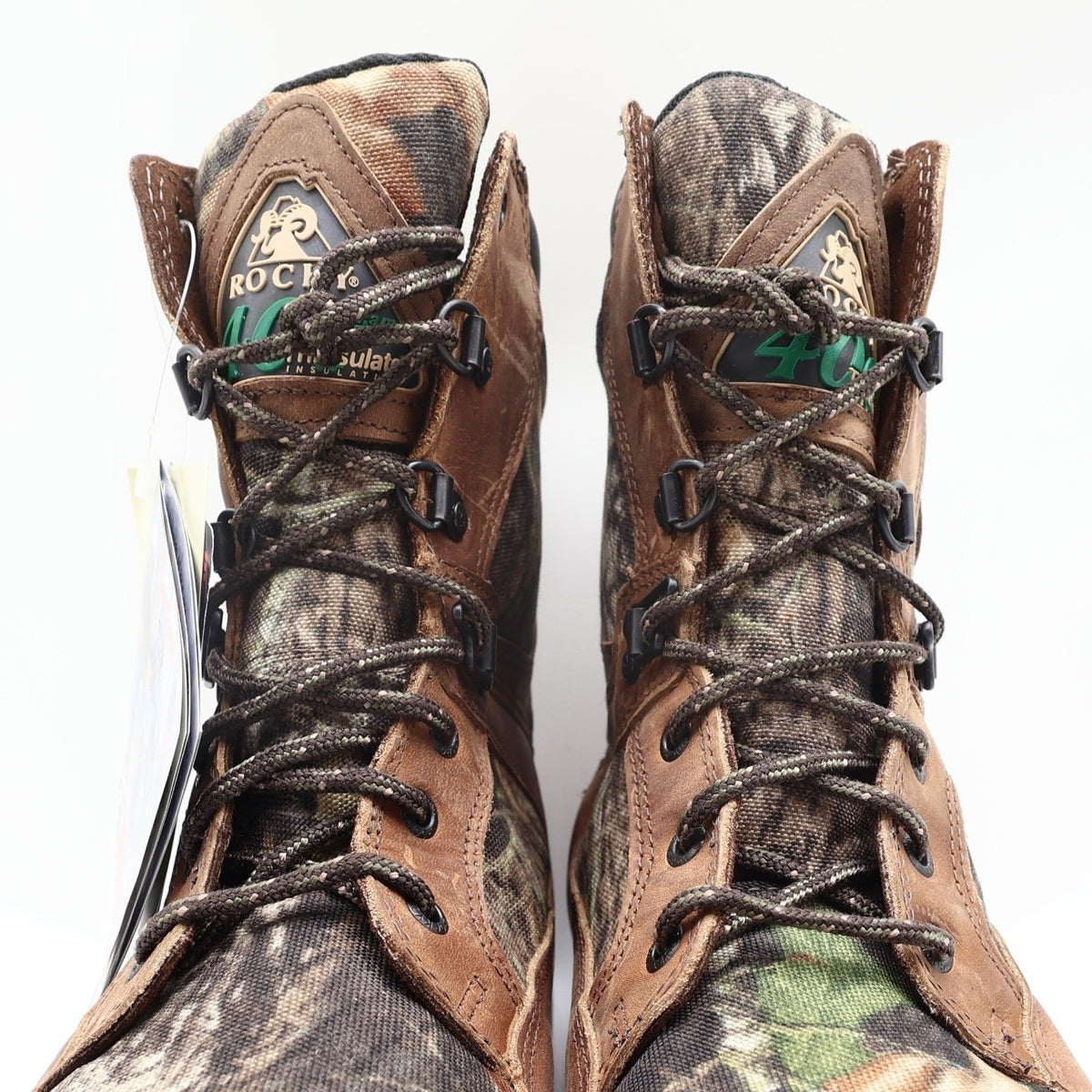 Rocky ProLight 1572 Hunting Boots Mens 10.5 M Brown Camo Waterproof NWT 400G - take2supply