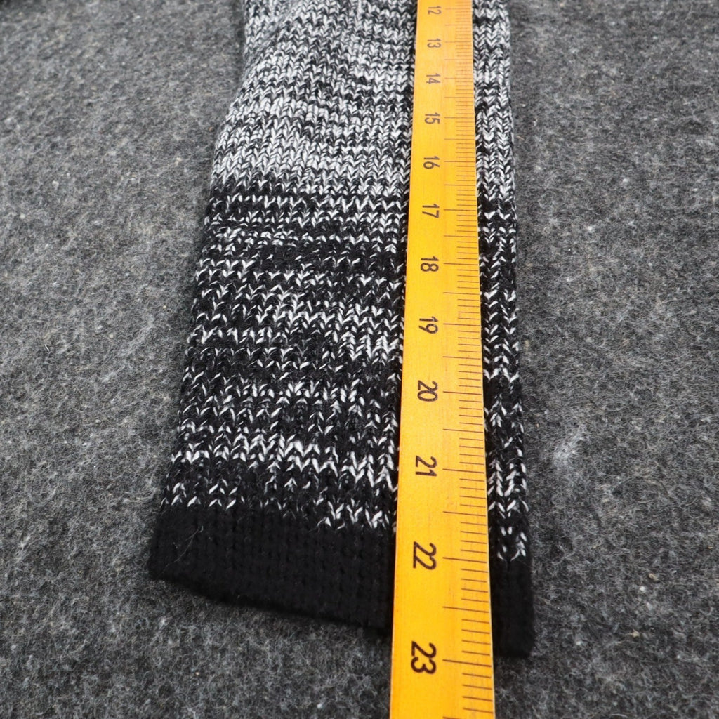 VioletRuby Cardigan Womens Medium Black Grey Ombre Marled Longline NWT - take2supply