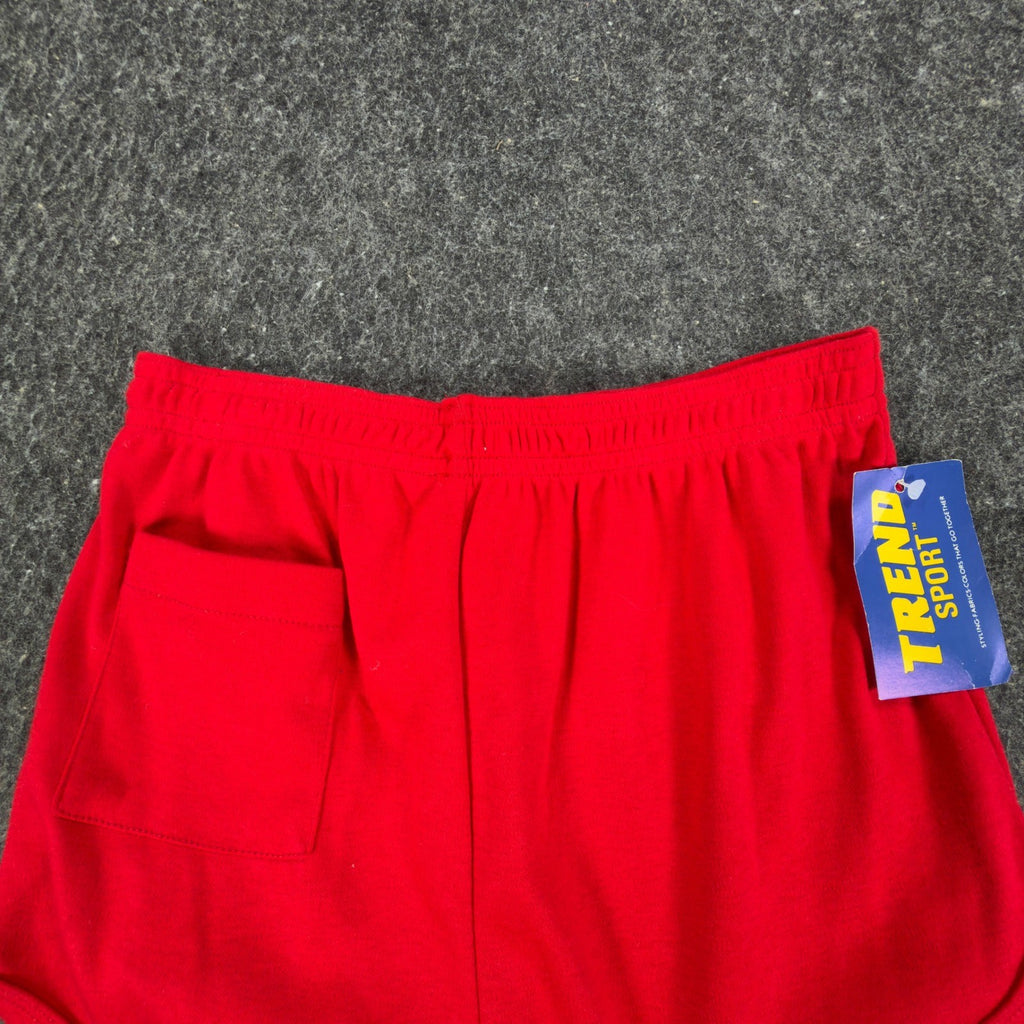 Trend Sport Vintage 80s Shorts Boys Medium 10-12 Red Cotton Blend NWT USA Made - take2supply