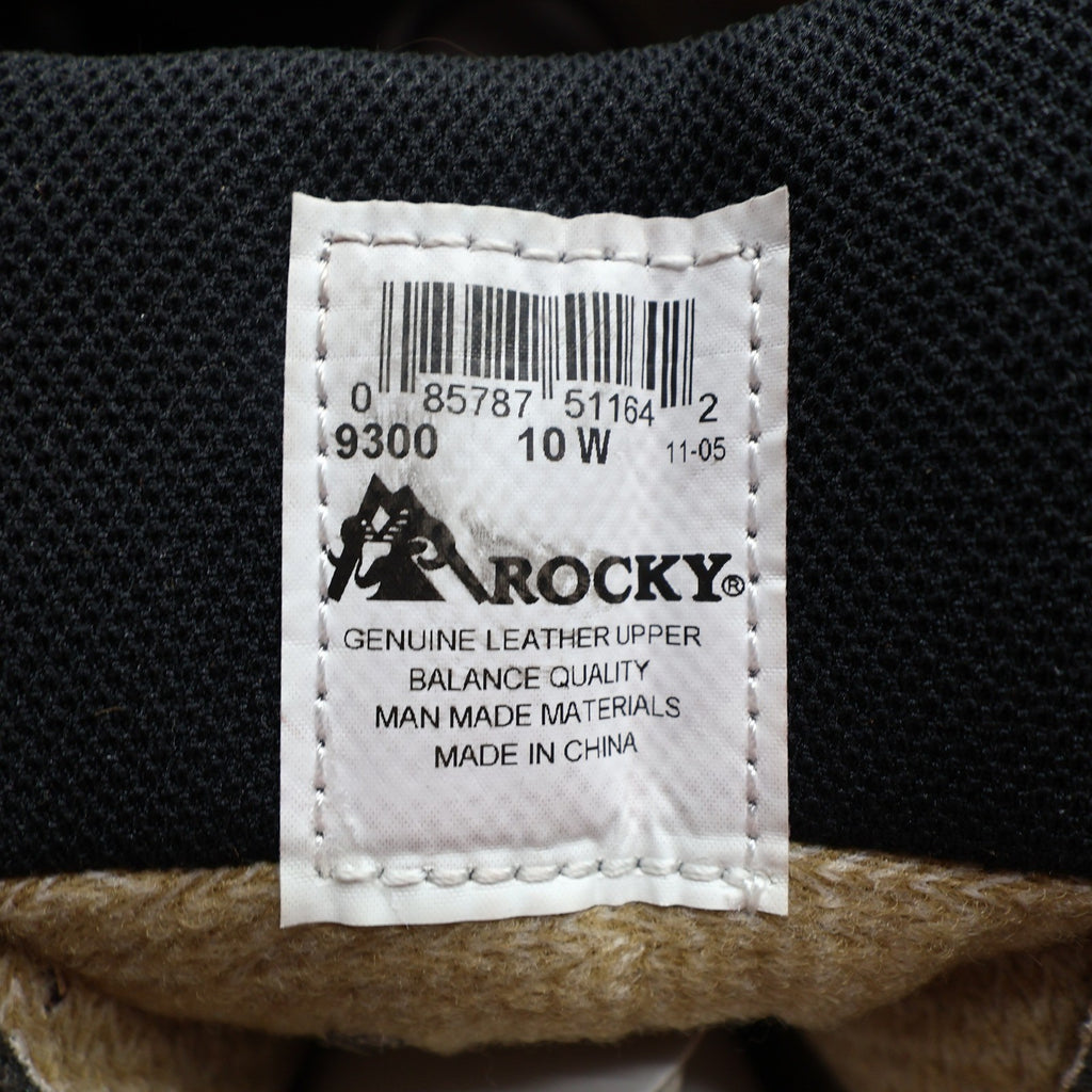 Rocky 9300 ProHunter Moc-Toe Boots Mens 10 W Brown Leather NWT Deadstock Y2K - take2supply