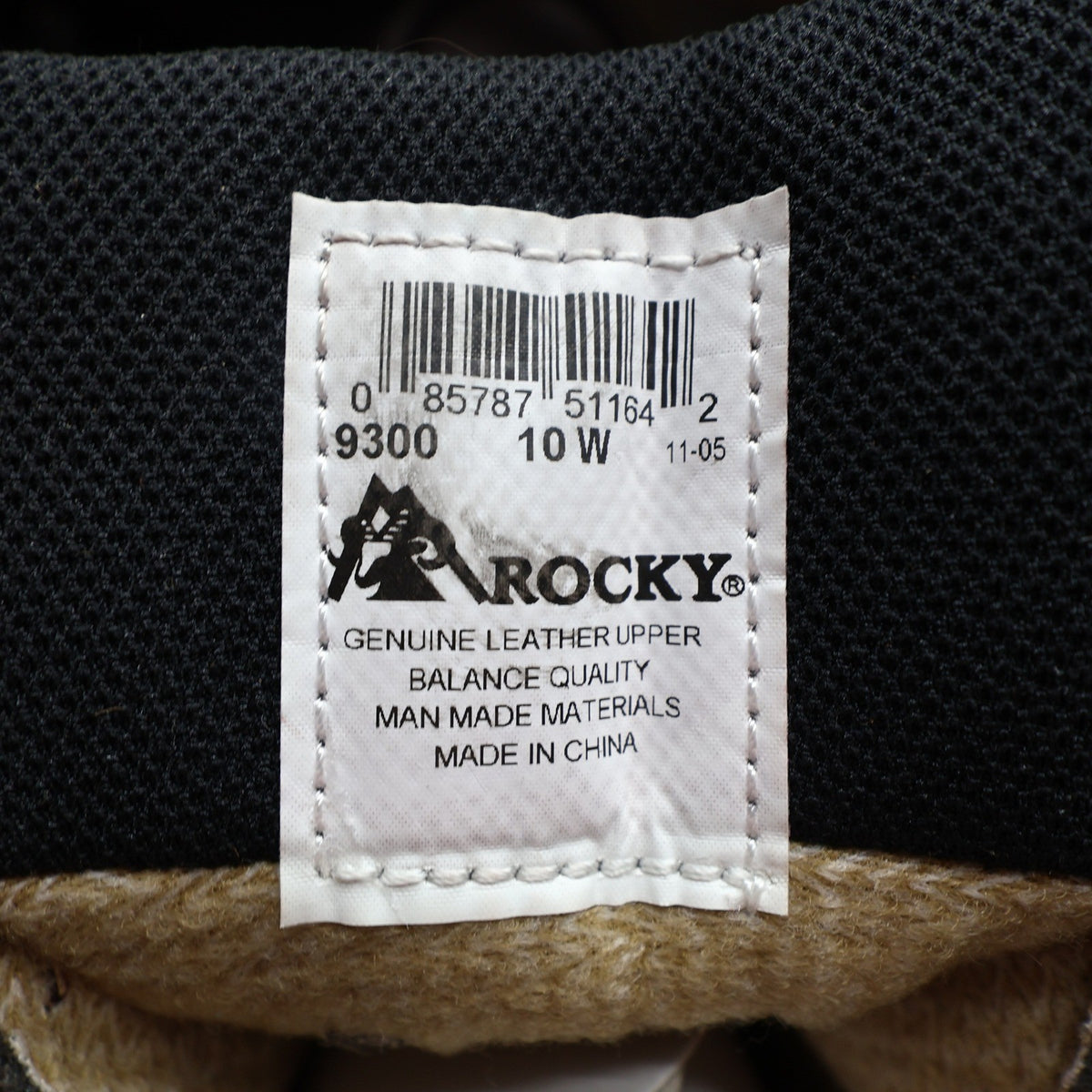 Rocky 9300 ProHunter Moc-Toe Boots Mens 10 W Brown Leather NWT Deadstock Y2K - take2supply