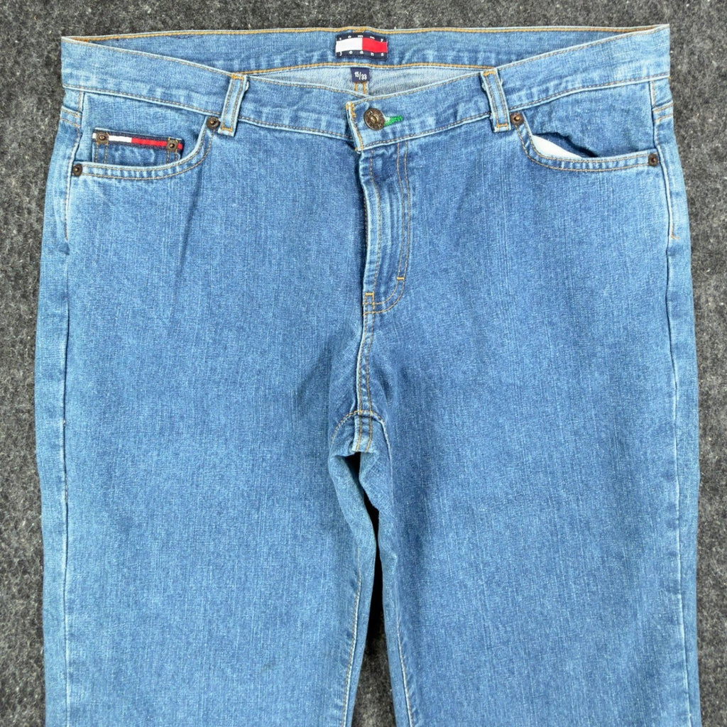 Tommy Girl Y2K Hip Jean Women 15 Blue Cotton NWT Vintage Low Rise Slim Fit Denim - take2supply