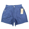 Legacy Vintage 90s Pleated Shorts Womens 11 Blue Cotton NWT - take2supply