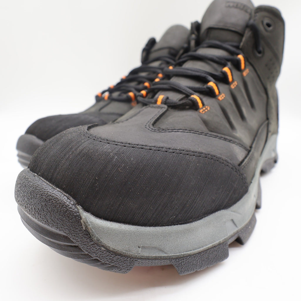 Worx by Red Wing Shoes 5401 Steel Toe Work Boots Mens 13 Black Orange Excellent - take2supply