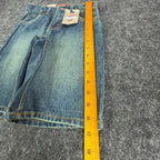 Levi's Y2K 549 Relaxed Straight Jean Shorts Boys 7 Reg Blue Denim NWT - take2supply