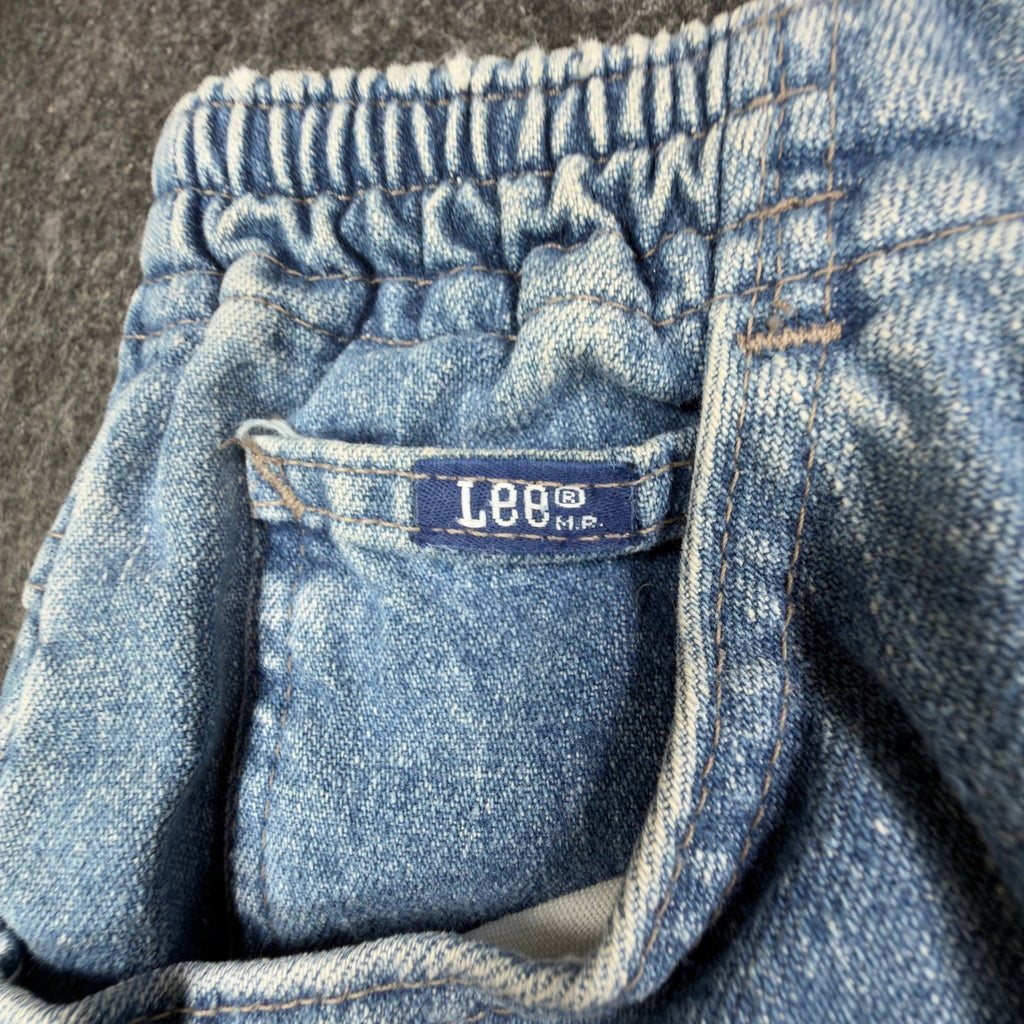Lee Y2K Side Elastic Jeans Womens 8 Medium Blue Denim NWT Pepper Stone Relaxed - take2supply