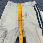 Tommy Hilfiger Y2K Cargo Shorts Boys 6 Beige Cotton Nylon NWT New - take2supply