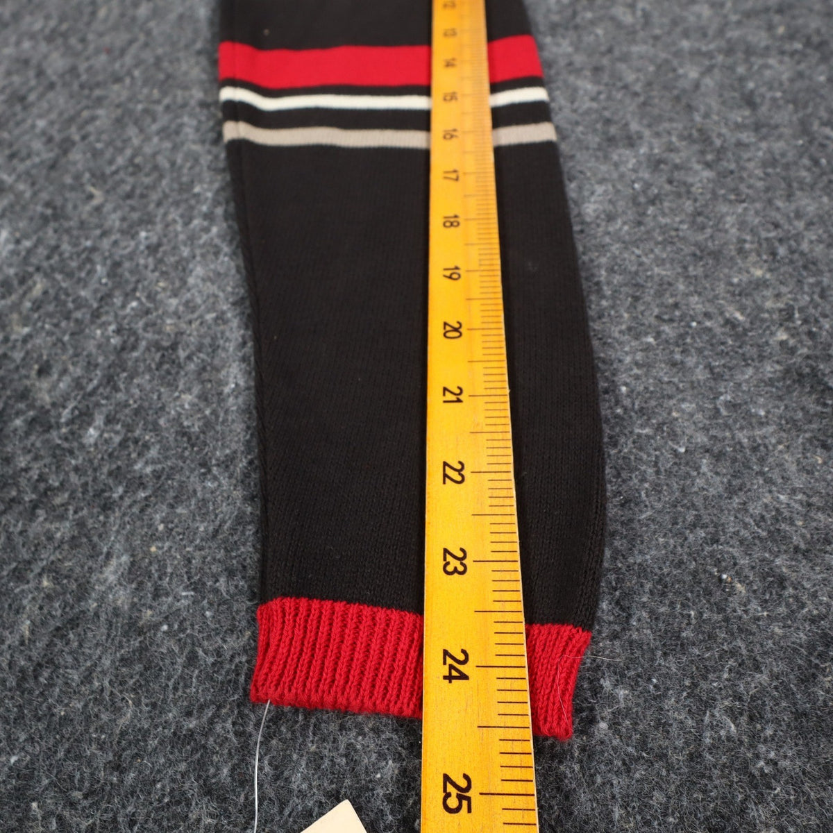 Company Collection Sweater Set Womens M Red Black Striped Cardigan Top USA NWT - take2supply