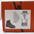 Worx 5606 Steel Toe Work Boots Mens 8.5 Brown Leather Waterproof NWT - take2supply