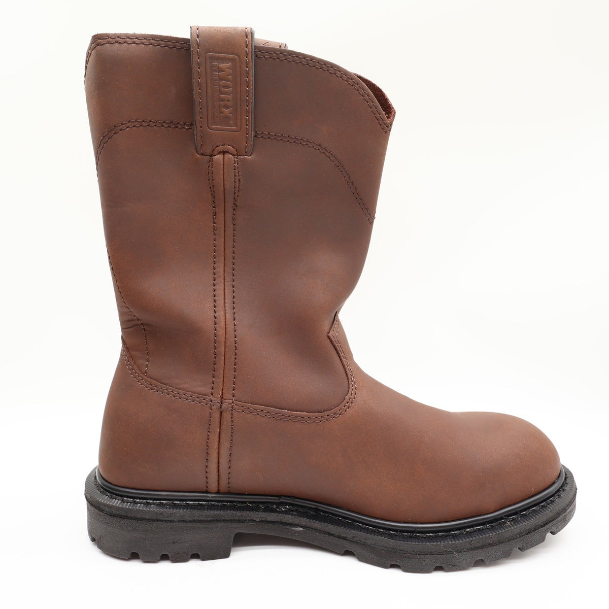 Worx By Red Wing 5701 Steel Toe Pull-On Boots Mens 9 Brown Leather NIB - take2supply