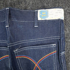 Key Jeans Vintage Womens 27 M Rainbow Pocket Flare Jeans NWT - take2supply