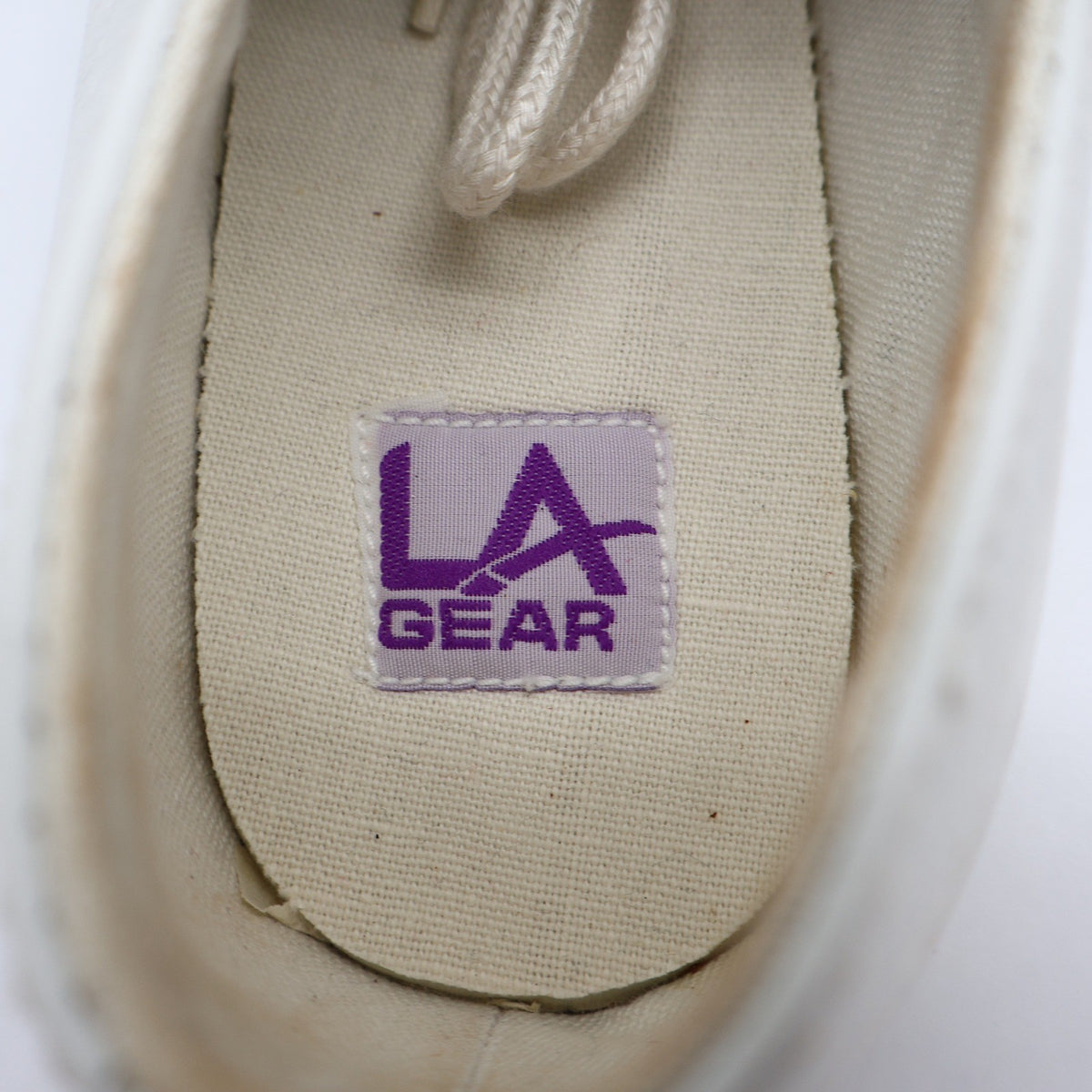 LA Gear Lifestyle Casual Women 10 Vintage 94 White Leather Classic Workout 6814 - take2supply