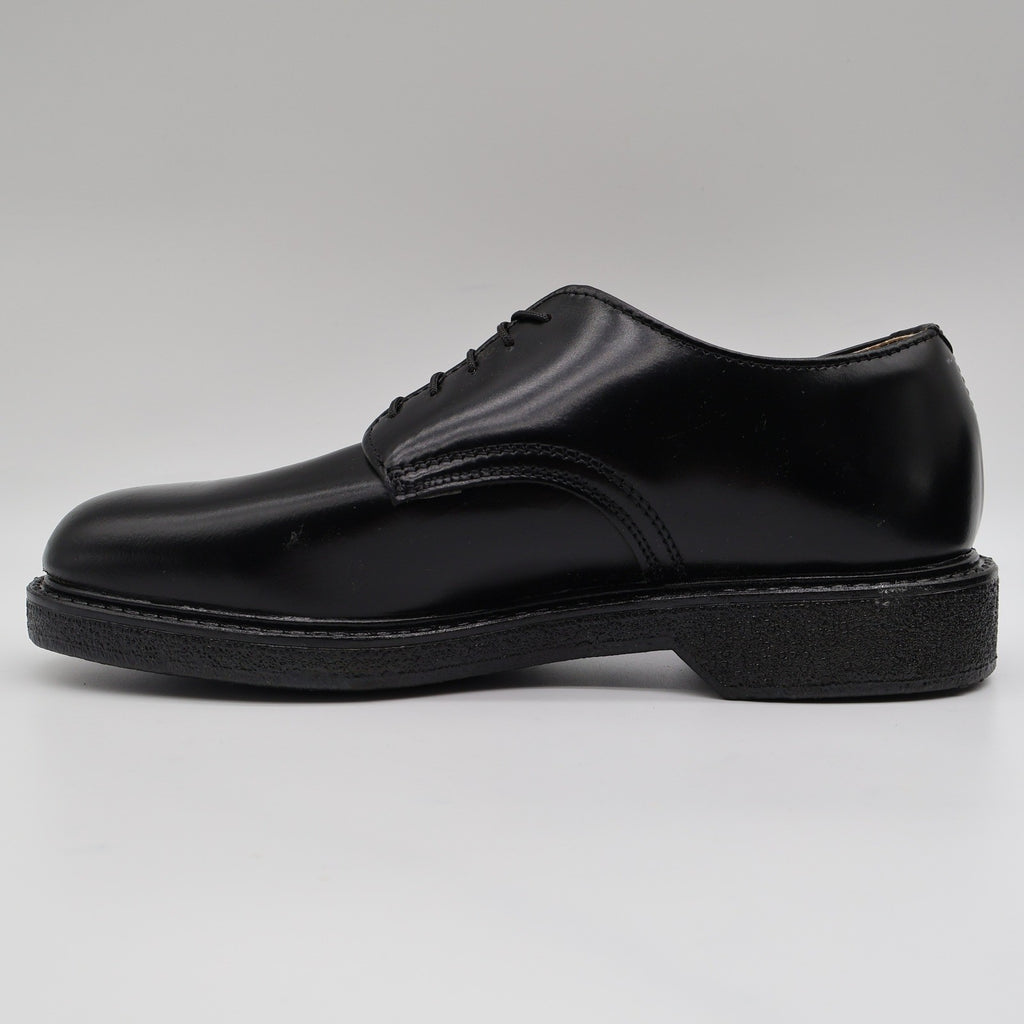 Cedar Crest Oxford Shoes Mens 7 D Vintage Black Leather Cushion Arch Deadstock - take2supply