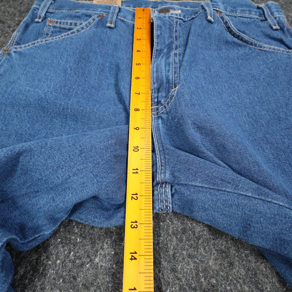 Dickies Carpenter Jeans Mens 33x30 Relaxed Fit Blue Denim Workwear 19294SNB NWT - take2supply