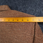 Erin London Jacket Womens S Camel Brown Textured Zip Front Collared NWT NOS - take2supply