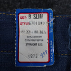 Vintage Young Maverick Jeans Boys 8 Slim Blue Straight Leg USA NWT - take2supply