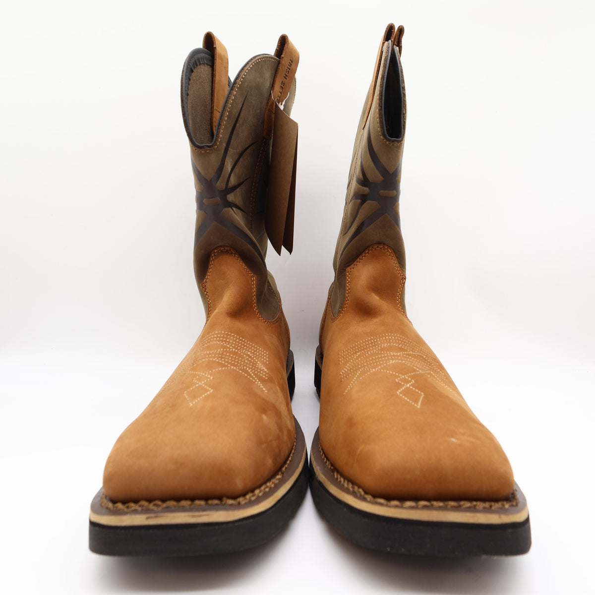 Irish Setter Red Wing Mens 13 D Walker Leather Soft Toe Pull On Work Boots 83937 - take2supply