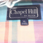 Chapel Hill by Block Shirt Mens XL Vintage Plaid Short Sleeve Button Down New - take2supply