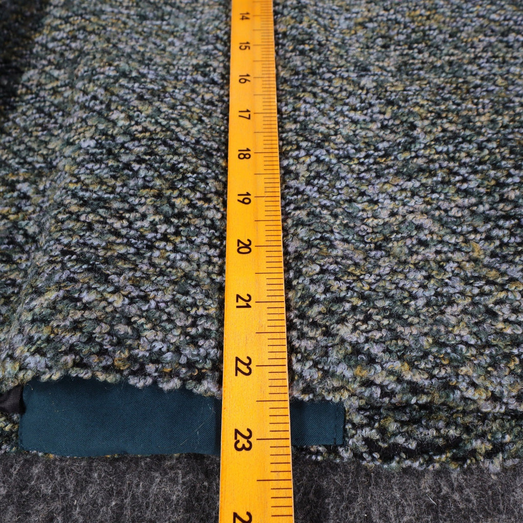 N Touch Skirt Suit Set Women 10 Teal Blue Multi Boucle Jacket & Midi Skirt NWT - take2supply