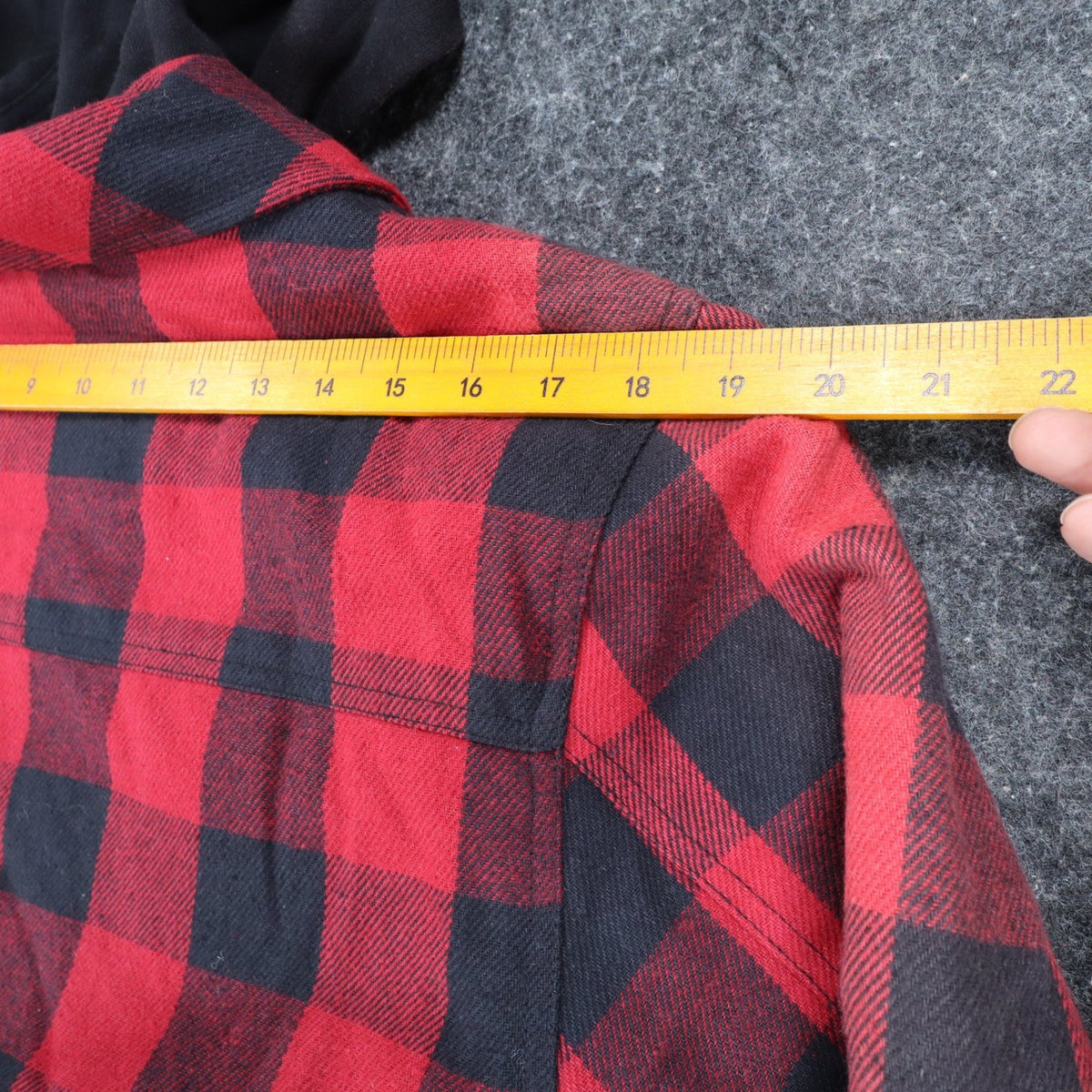 Dickies Rancher Jacket Mens Medium Red Black Buffalo Plaid Detachable Hood NWT - take2supply