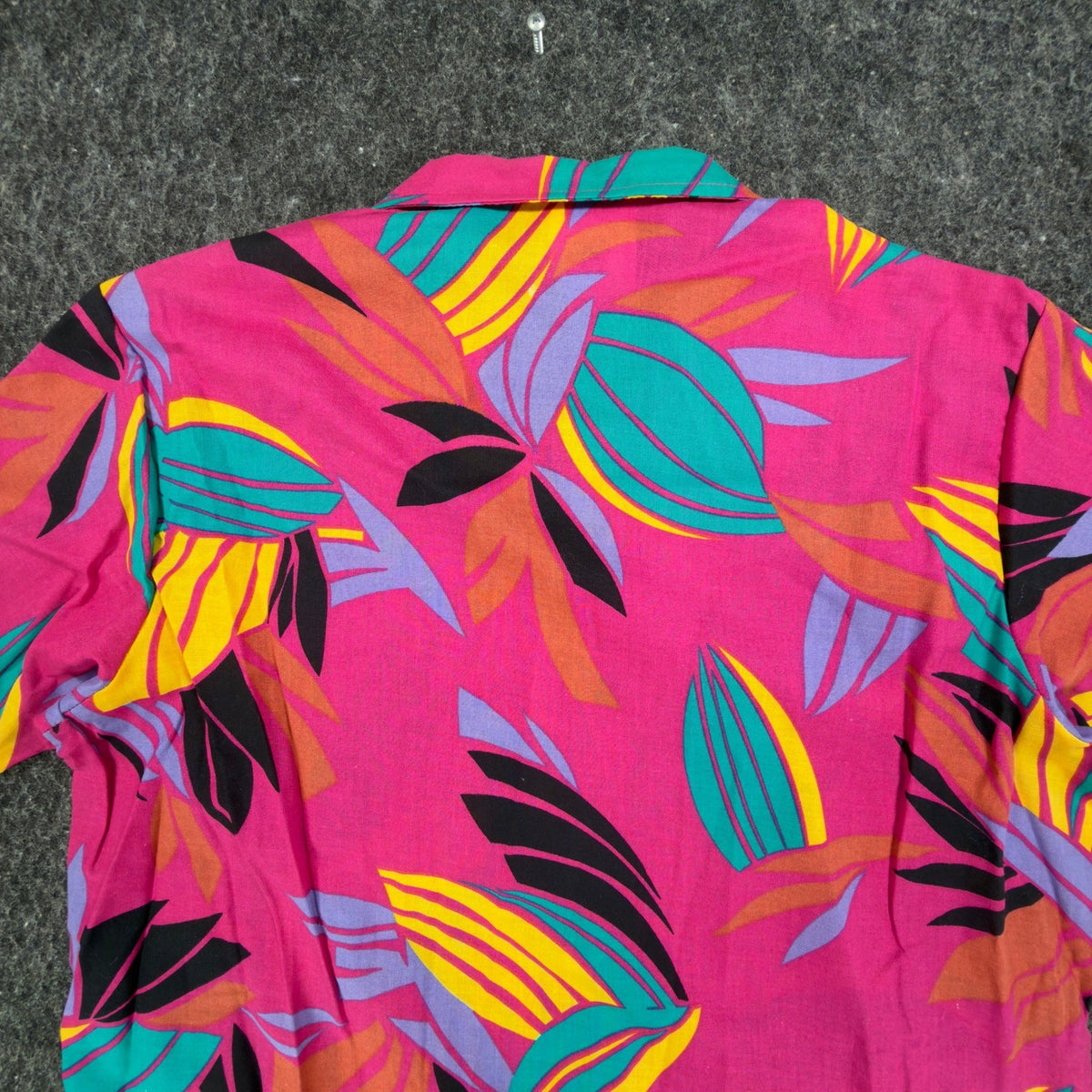 Wrangler Vintage 90s Coolers Shirt Mens XL Pink Abstract Cotton NWT Deadstock - take2supply
