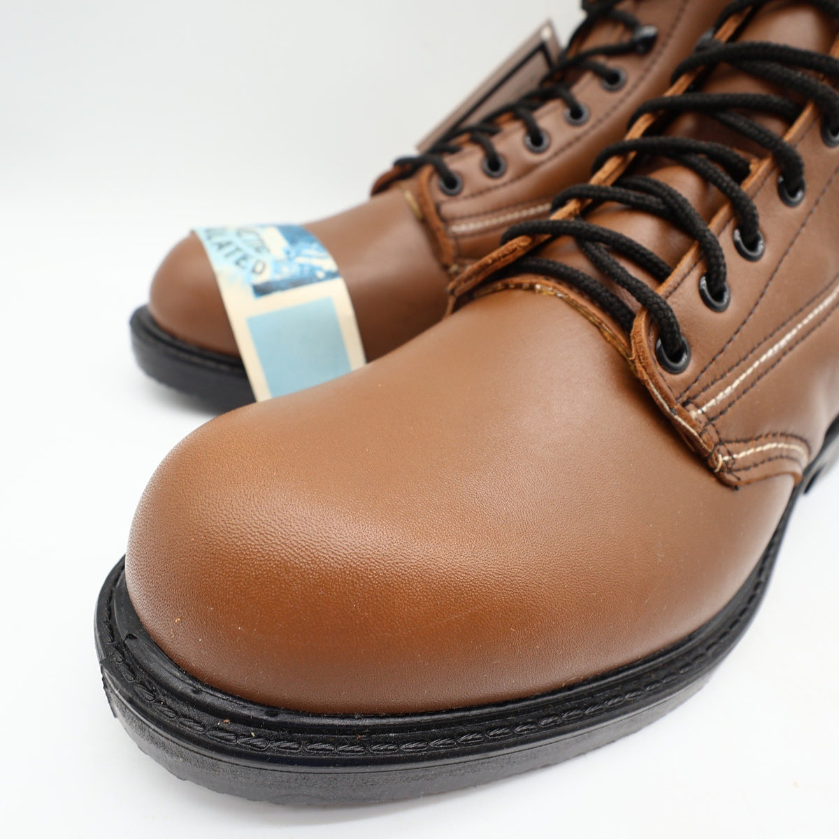 Walker Vintage 80s Work Boots Mens 10.5 EE Brown Leather NWT - take2supply