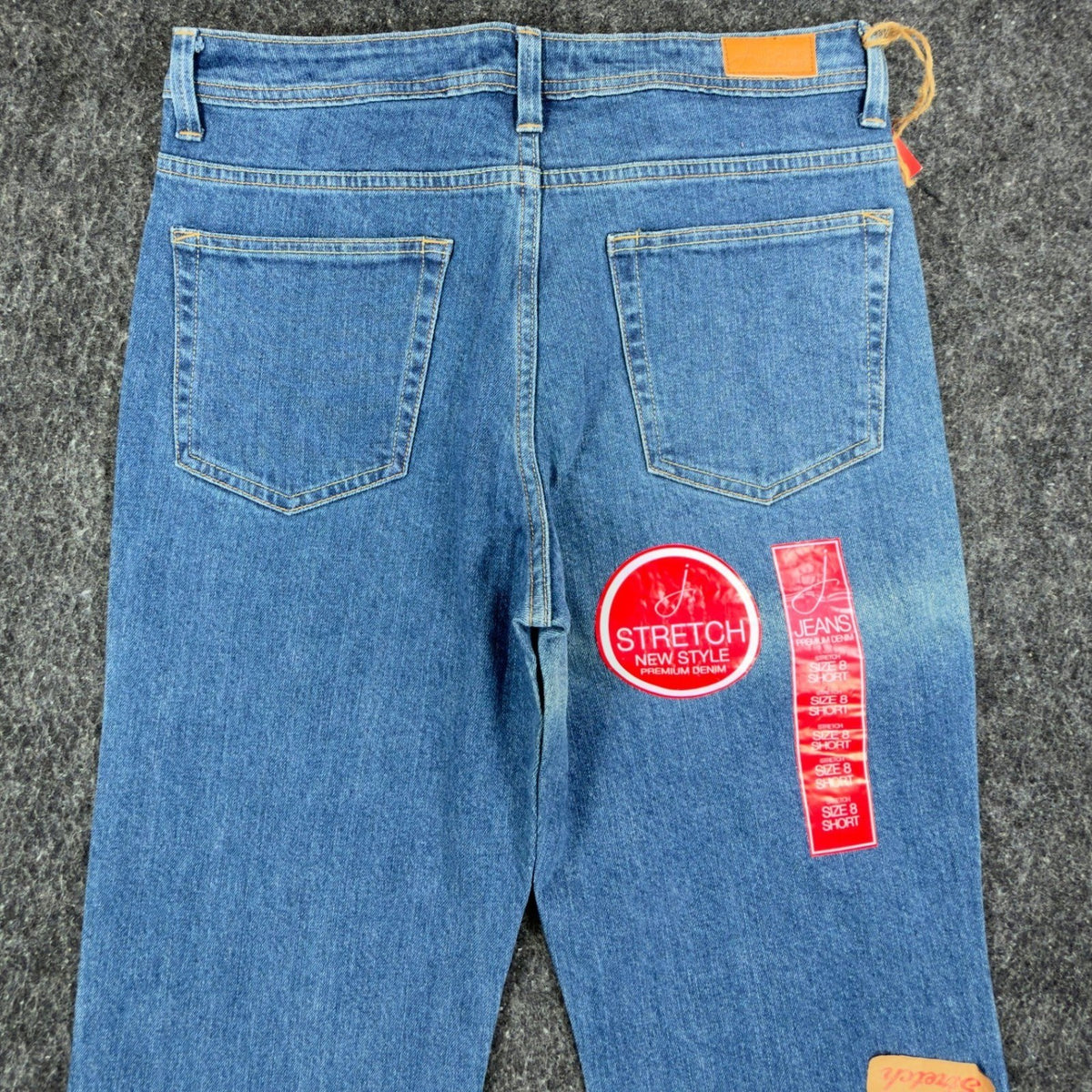 J Jeans Straight Leg Jeans Womens 8 Short Medium Indigo Denim NWT C722 - take2supply