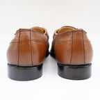 Young Explorers Lyons Monk Strap Shoes Boys 12.5 Vintage Deadstock Brown Leather - take2supply