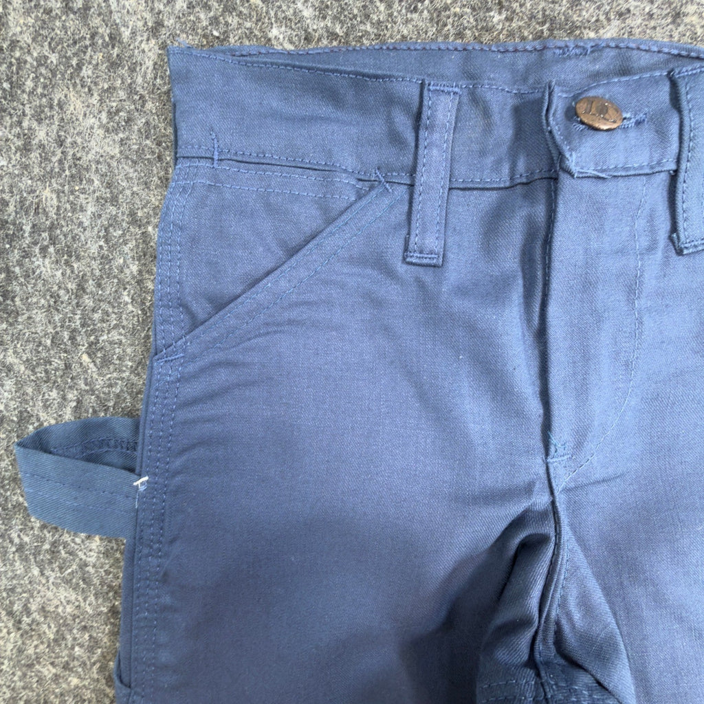 Dee Cee Vintage 70s Painter Pants Boys 8 Slim Blue USA Made NOS NWT 22x22 - take2supply