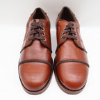 Walker Vintage Oxford Shoes Mens 6 D Brown Leather Deadstock Made in USA 2846 - take2supply