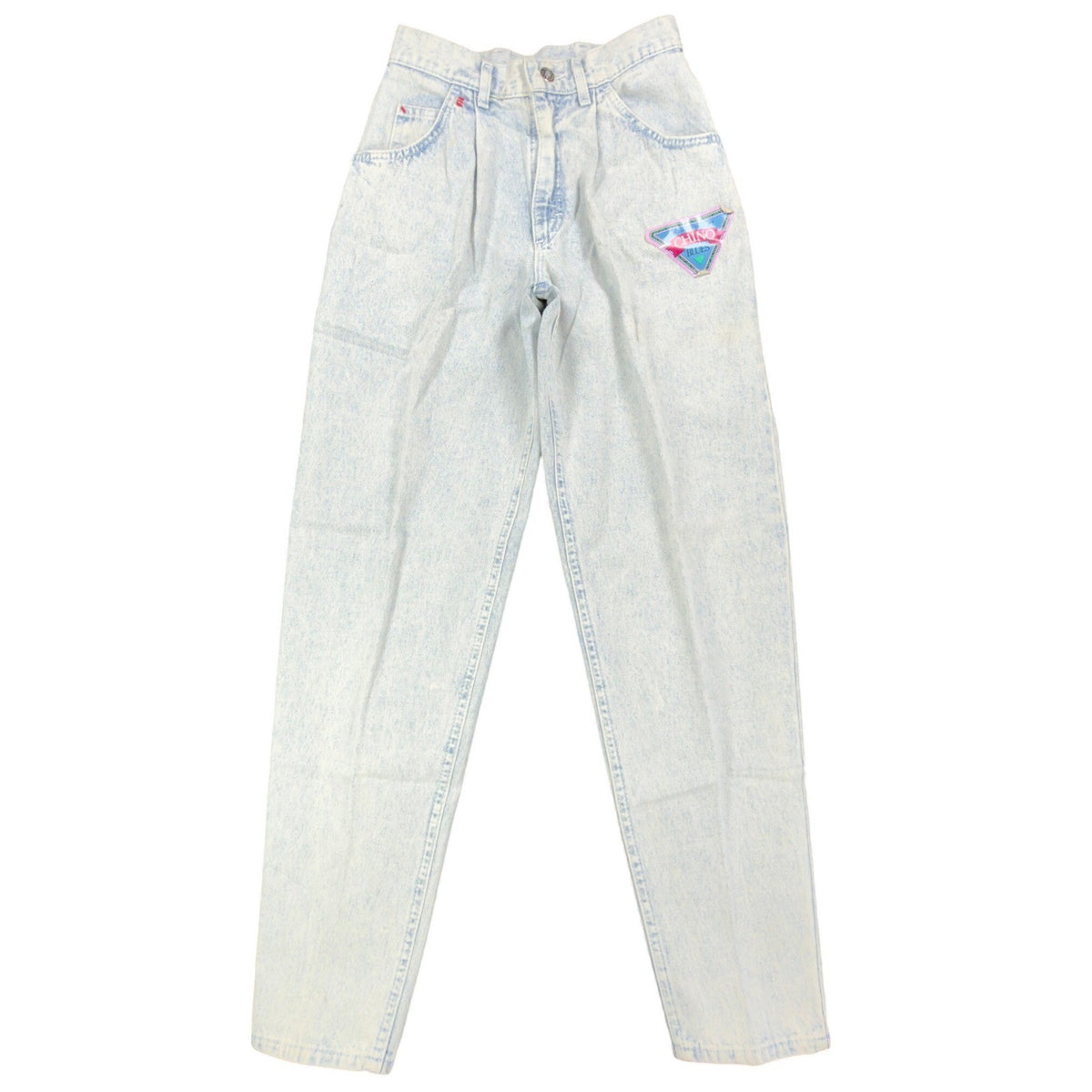 Lee Vintage 90s Easy Rider Jeans Students 28x32 Light Wash Acid Denim NWT - take2supply