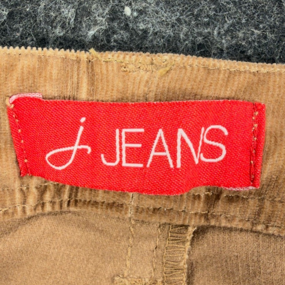 J Jeans Corduroy Flare Pants Womens 6 Tan Cotton Stretch NWT Deadstock - take2supply
