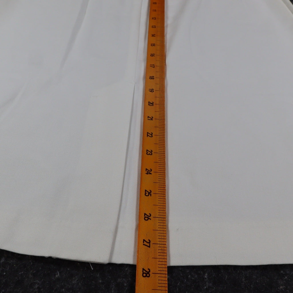 D.K. Gold Pencil Skirt Womens 10 Vintage 90s White Galaxy Stretch Cotton NWT - take2supply