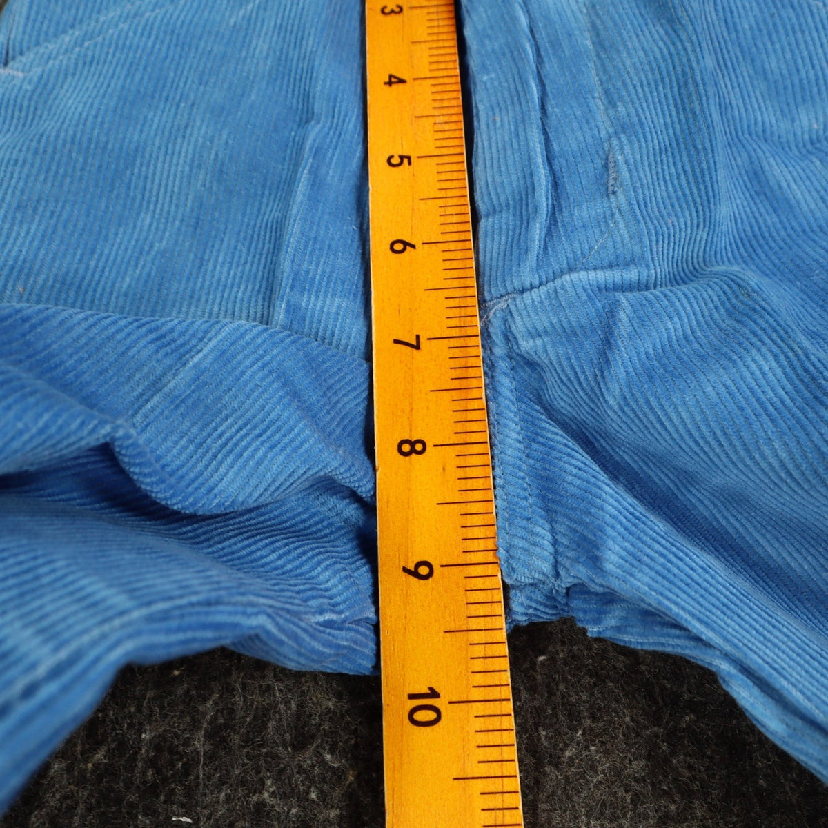 Toddly Winks Corduroy Pants Kids 4 Slim Bright Blue Straight Leg USA NWT NOS - take2supply