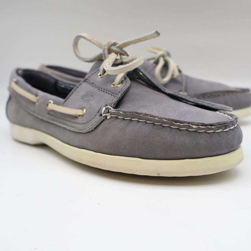 Dexter Boat Shoes Womens 9 Vintage 90s USA Ocean Blue Leather Washables R485-8 - take2supply
