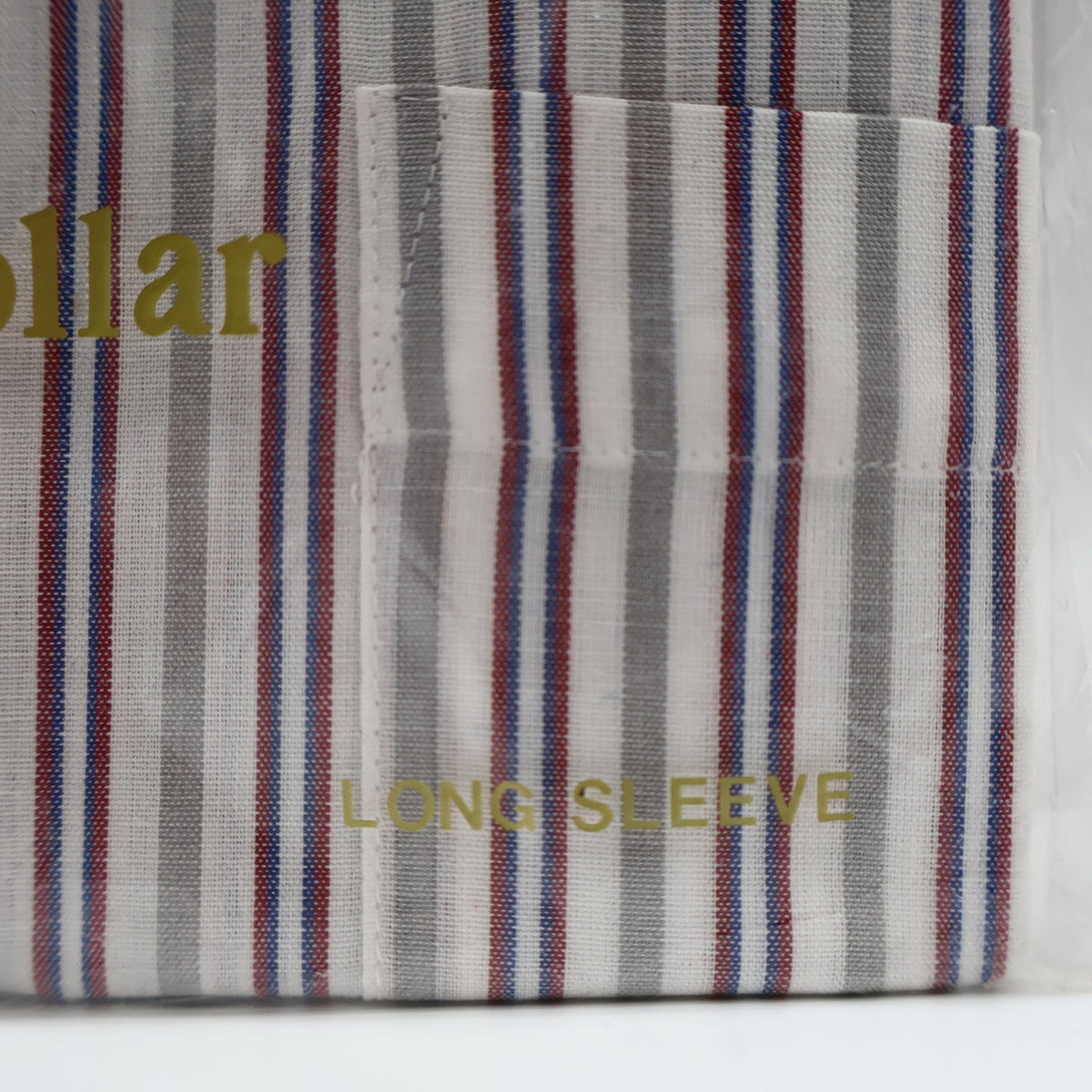 Chapel Hill by Block Dress Shirt Mens 15.5 34 Vintage Striped Expander Collar - take2supply