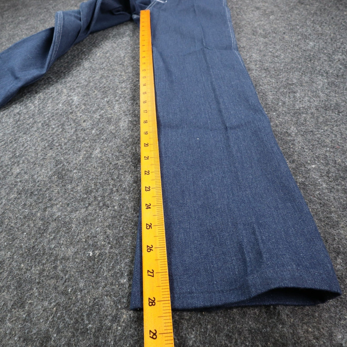 Maverick Straight Leg Jeans Boys 14 Regular Vintage 70s Blue Deadstock USA Made - take2supply