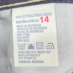 Tommy Hilfiger Y2K Freedom Fit Jeans Boy 14 Blue Cotton NWT Deadstock - take2supply