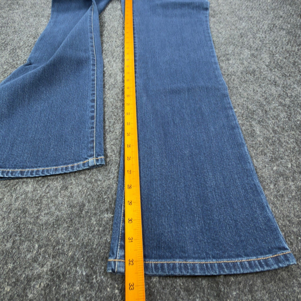 J Jeans Stretch Bootcut Jeans Womens 12 Indigo Blue Cotton Blend NWT - take2supply