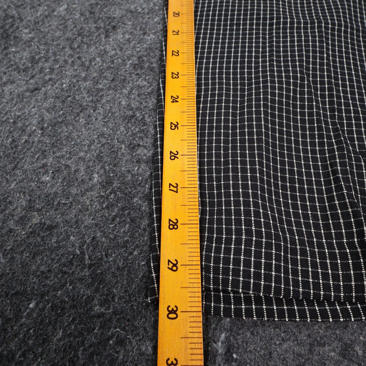 Southern Lady Pants Womens M Black White Windowpane Pull On NWT NOS - take2supply