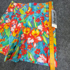 That's Me! Vintage 90s Hawaiian Tropical Shorts Womens 9/10 Cotton Floral NOS - take2supply