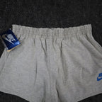 Nike Vintage Shorts Boys XL 18/20 80s 90s Grey Deadstock Made in USA 1386-74 - take2supply